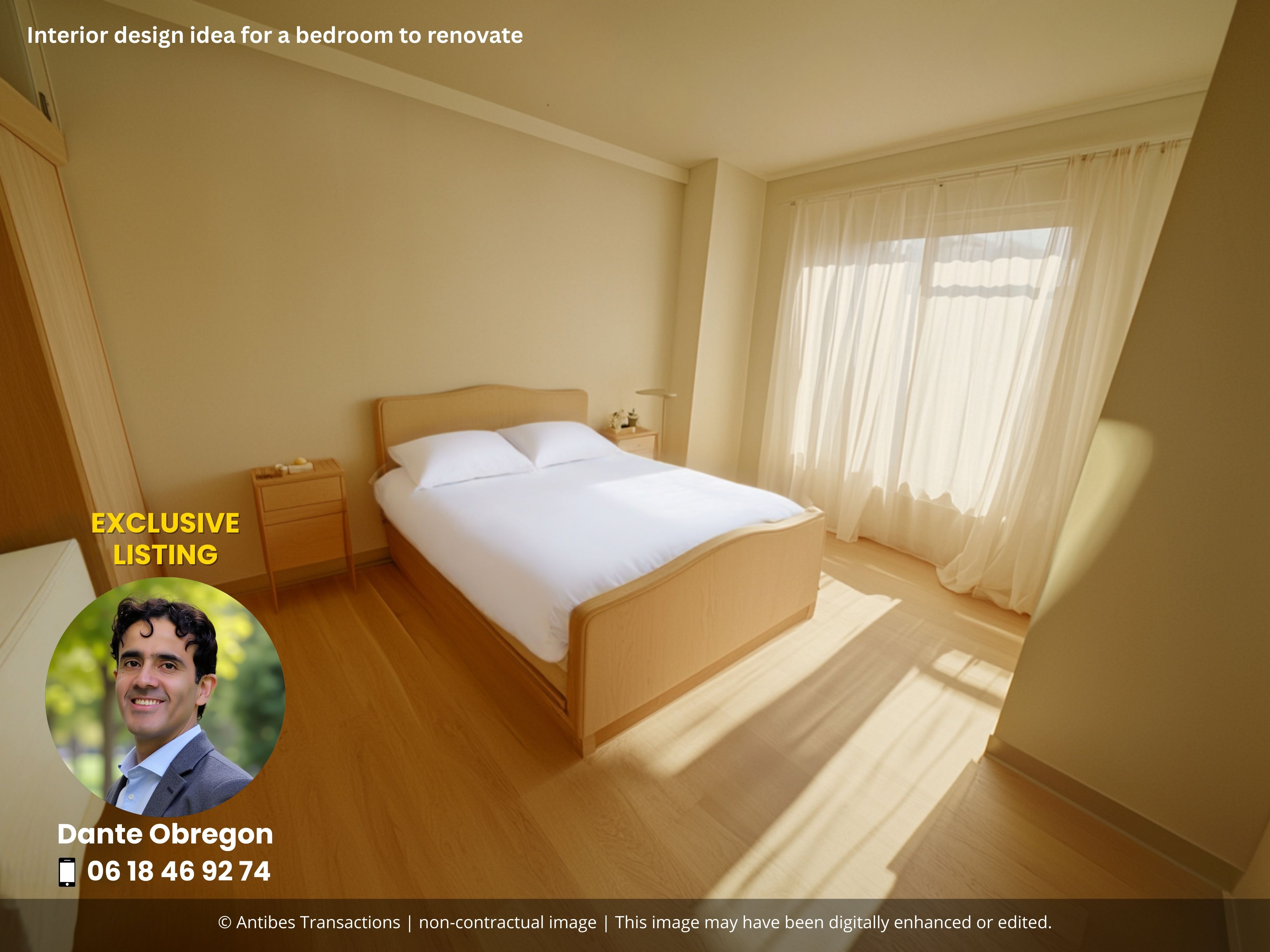 interior design idea for a bedroom to renovate