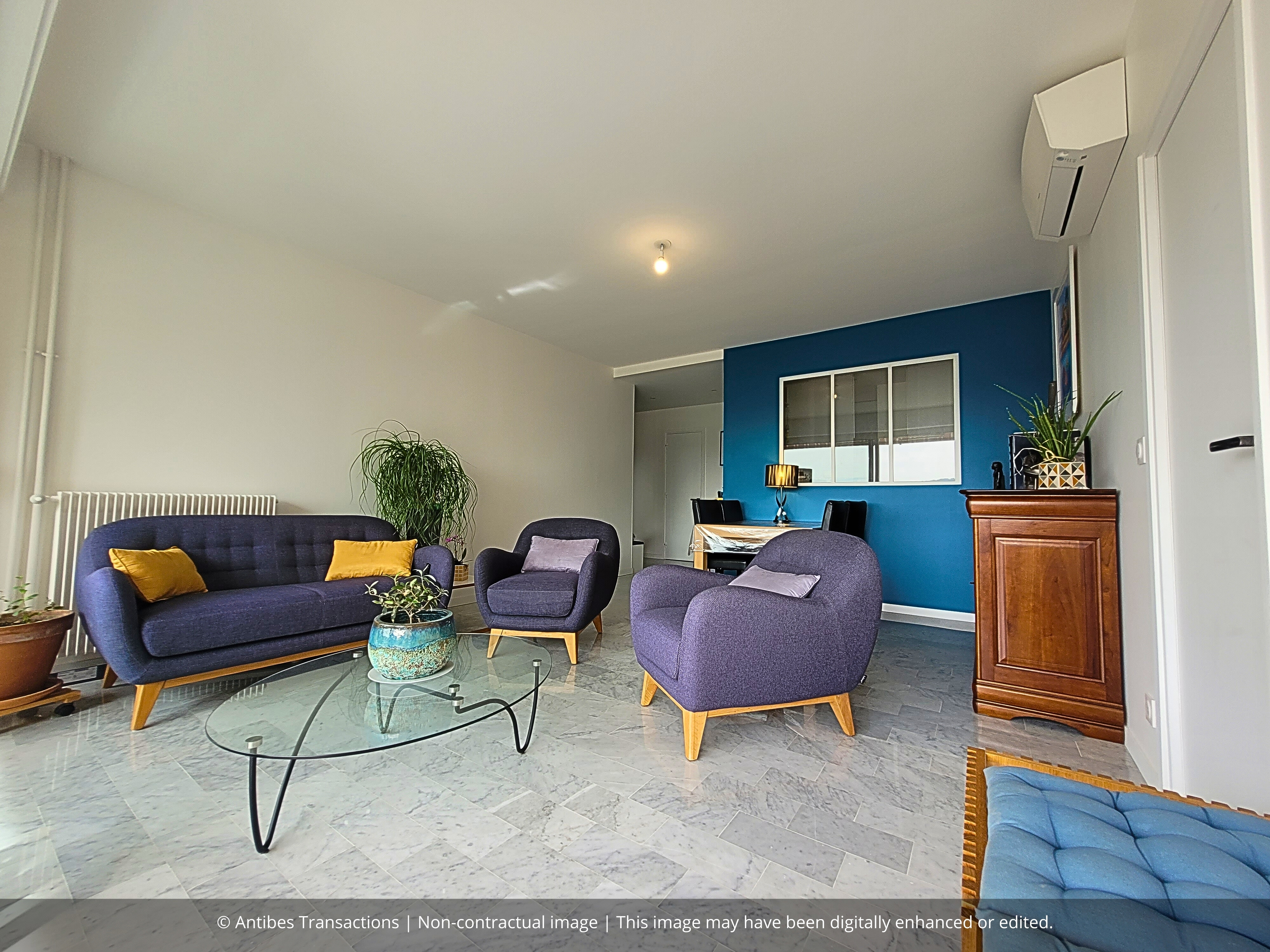 View of the apartment's living room