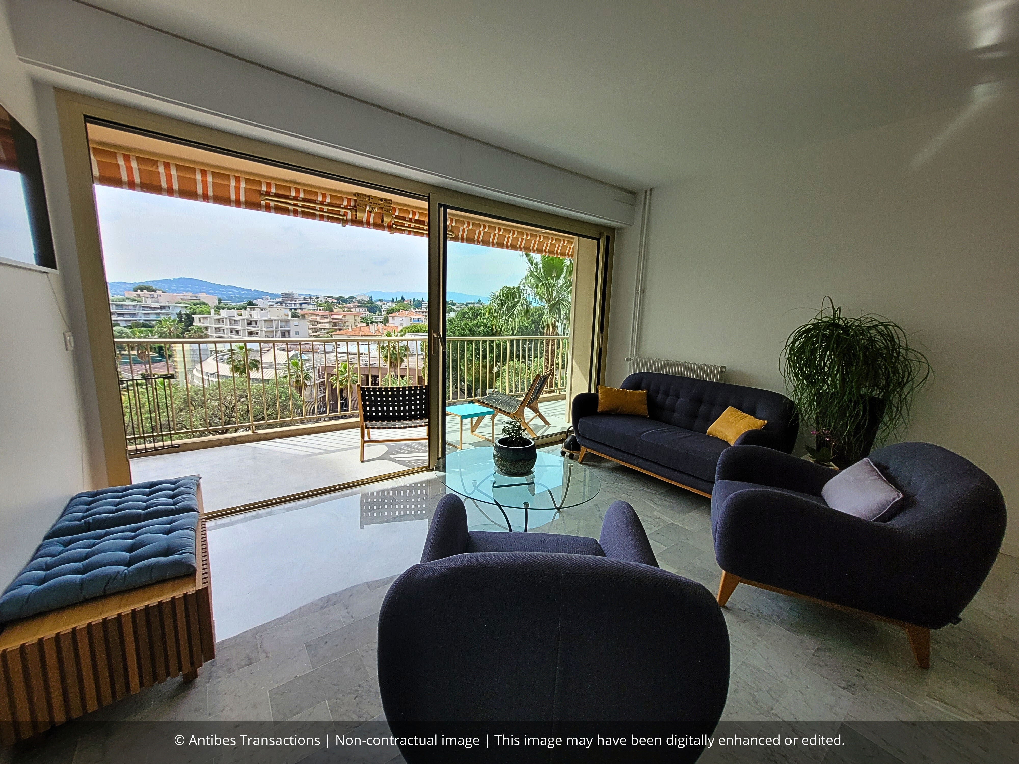 View of the apartment's living room