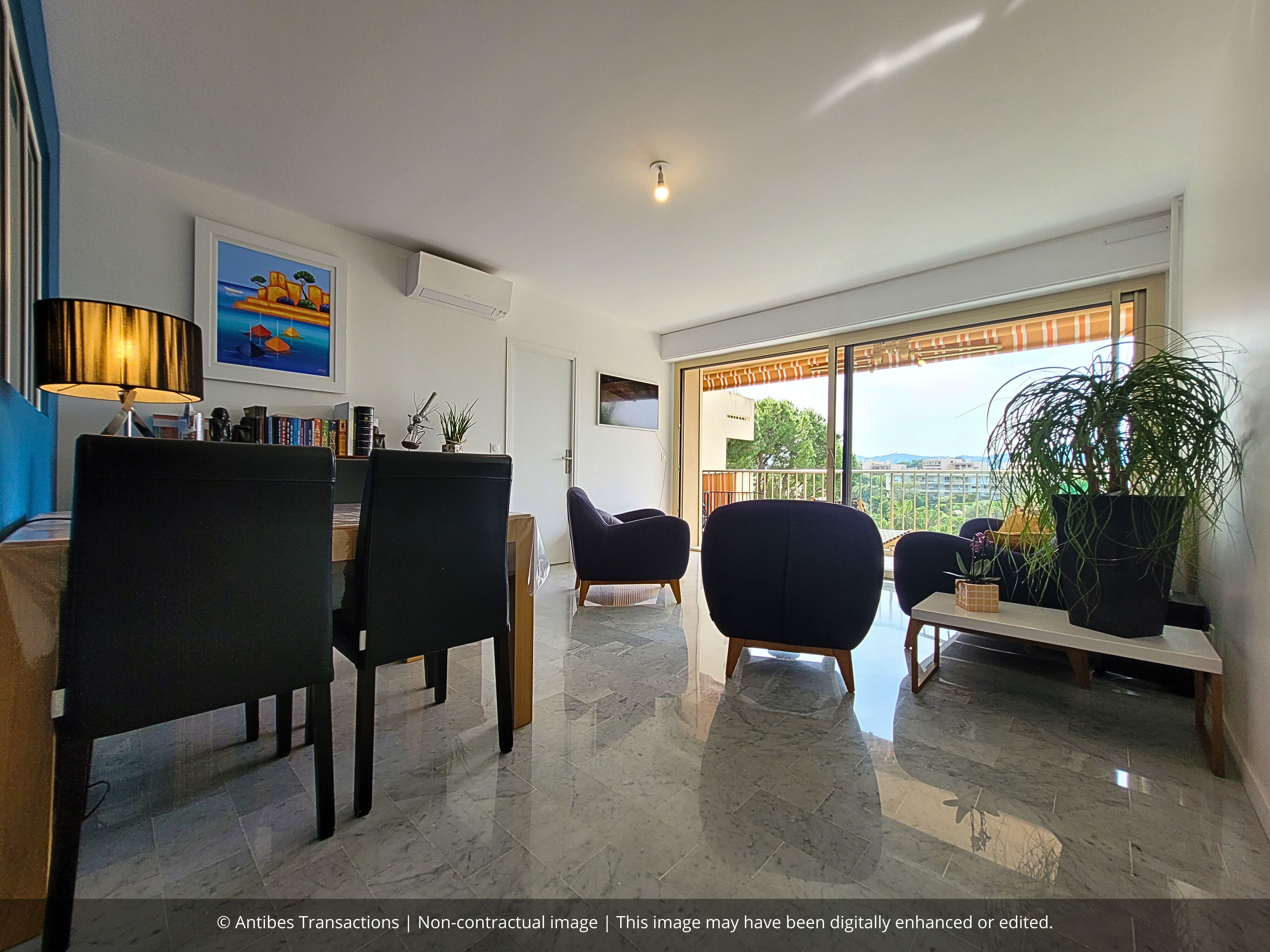 View of the apartment's living room