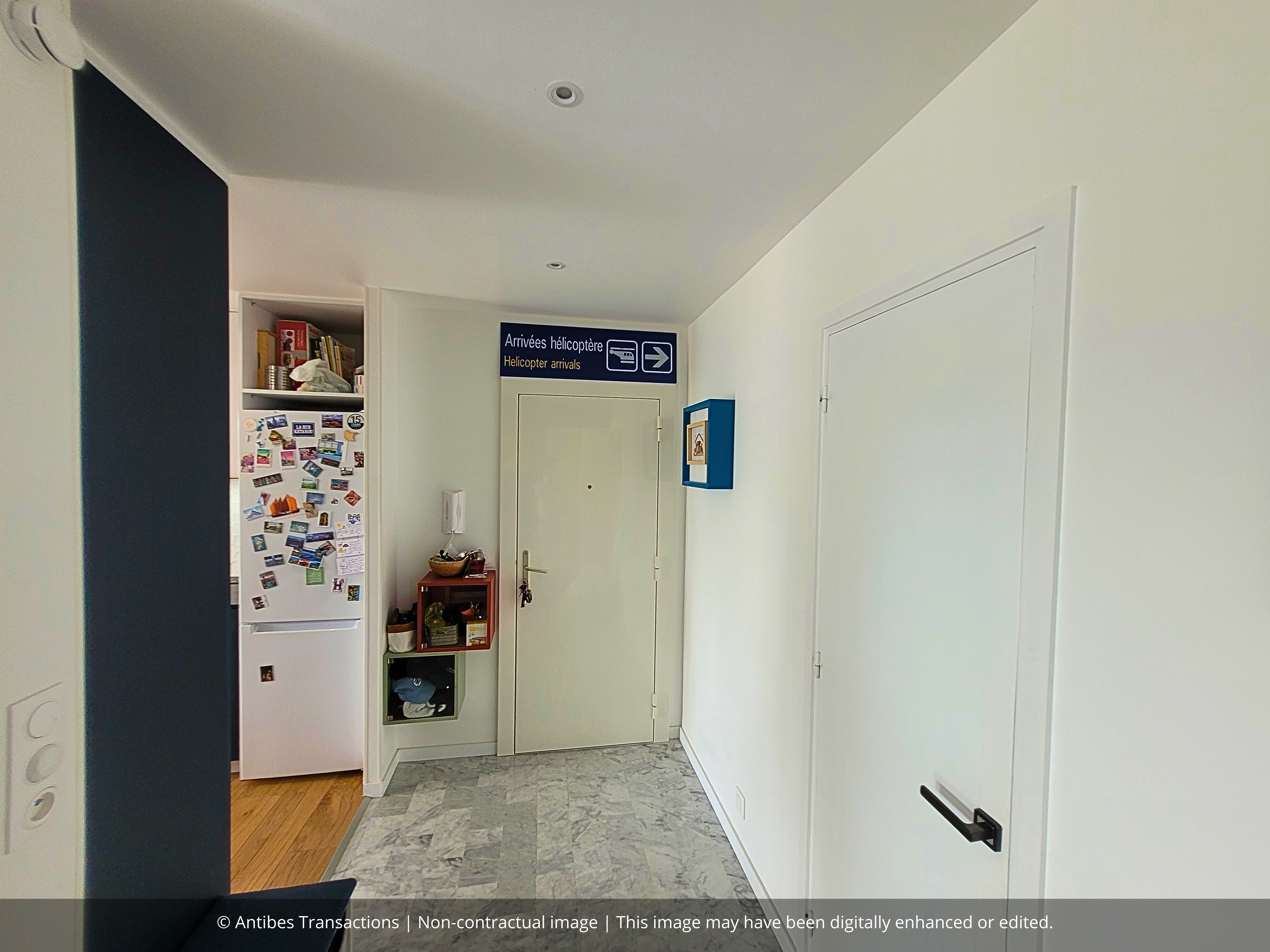 View of the apartment's entrance