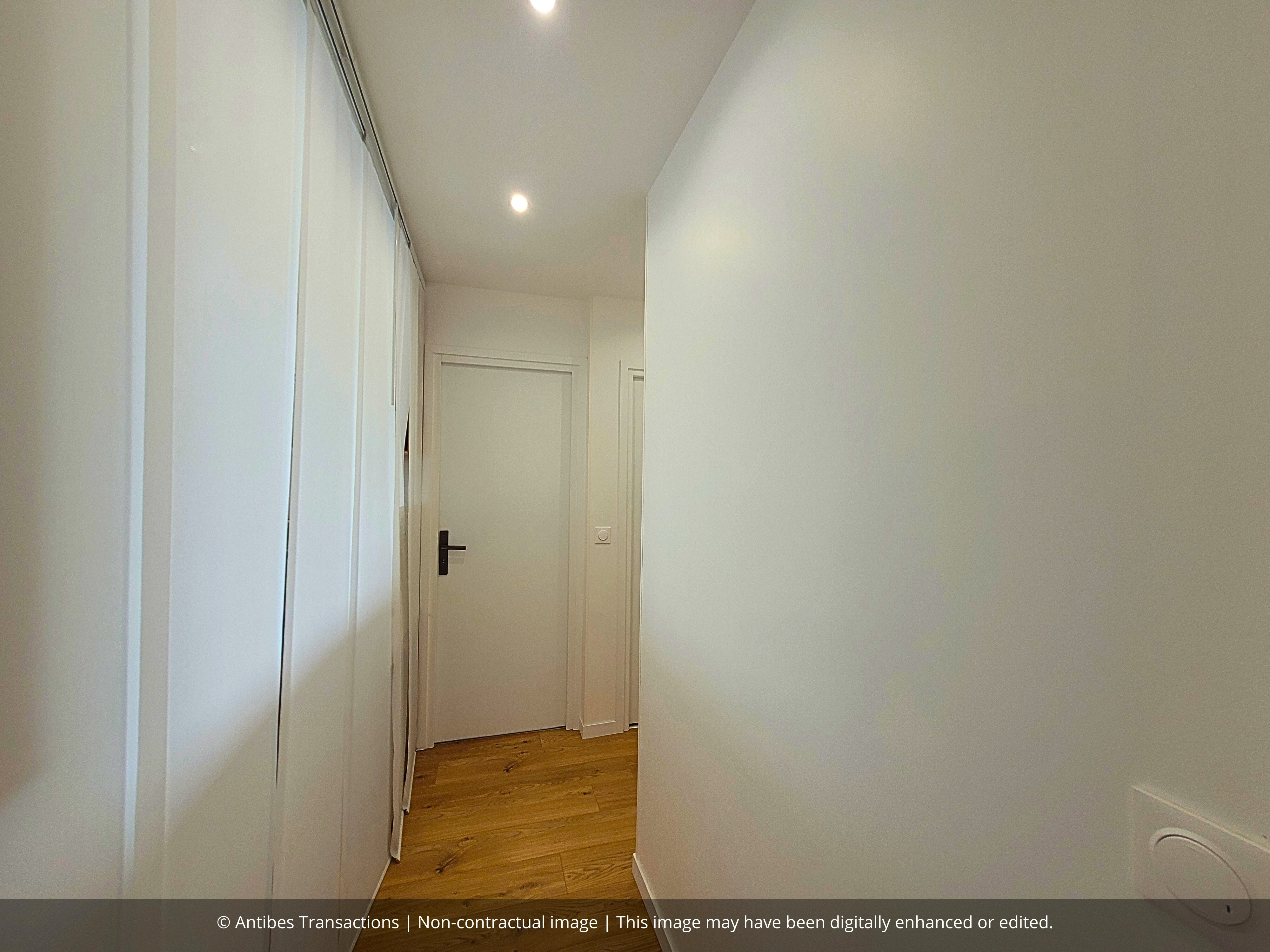 View of the apartment's corridor