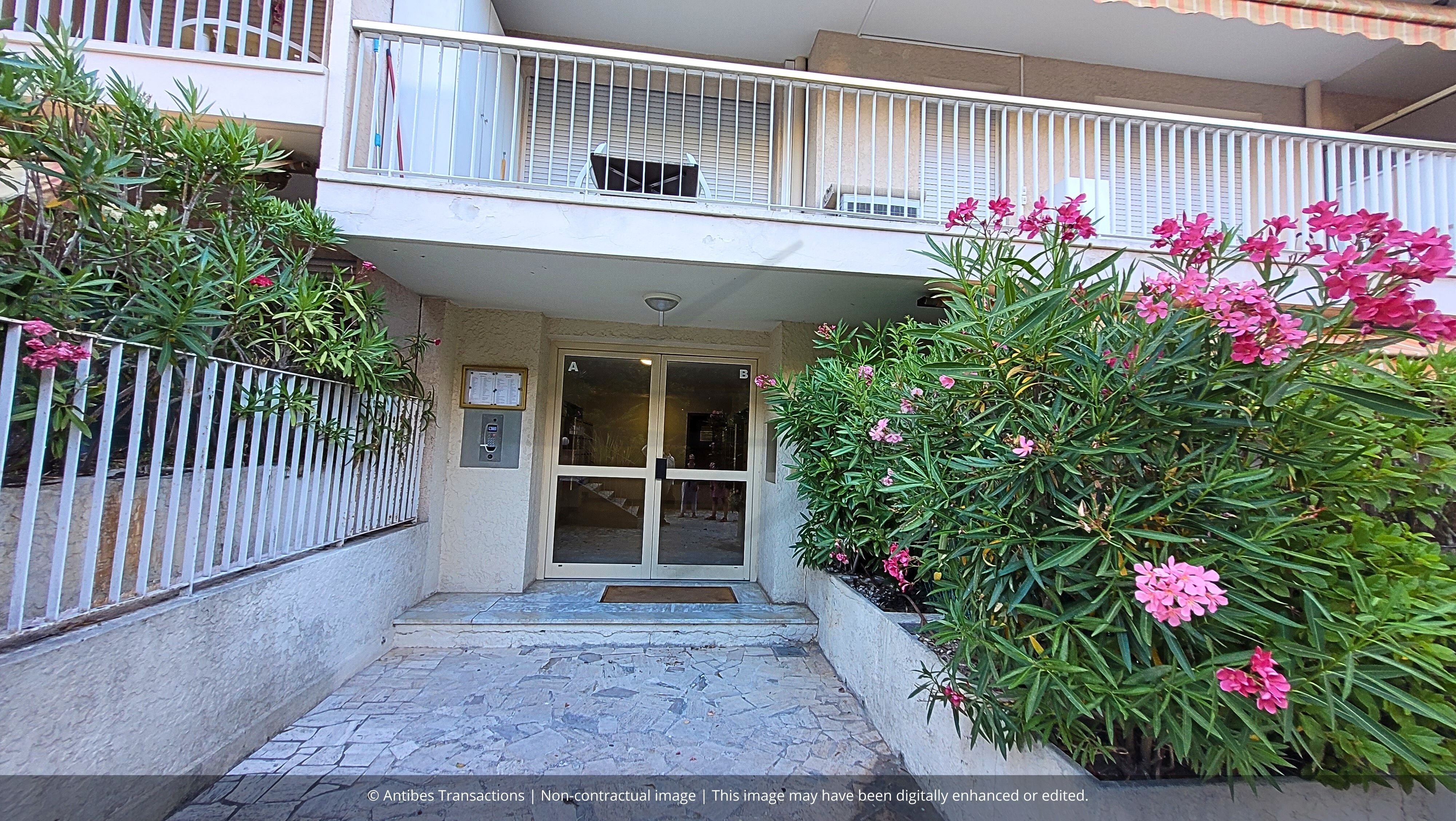 View of the exterior of the residence