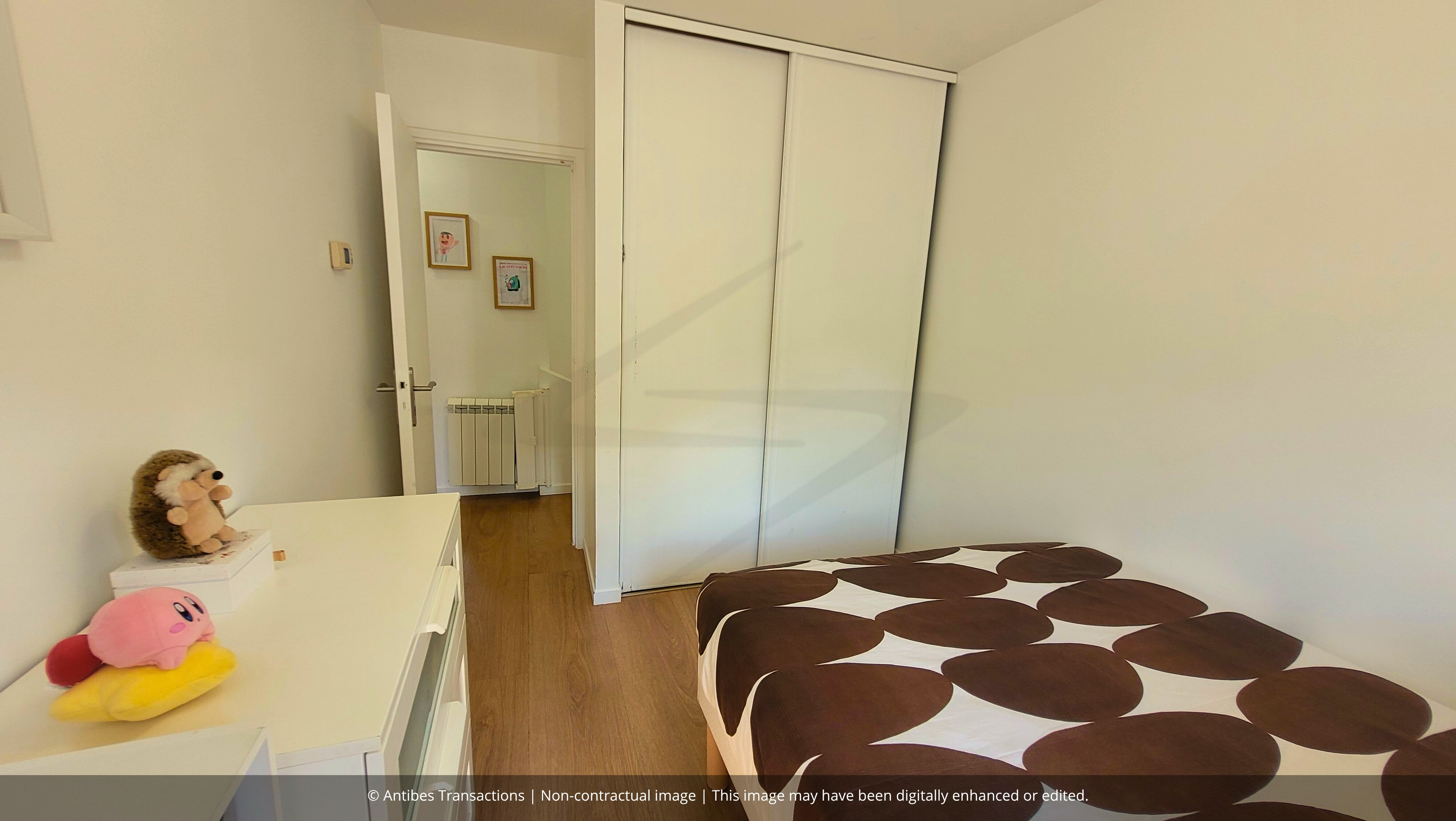 view of one of the bedrooms