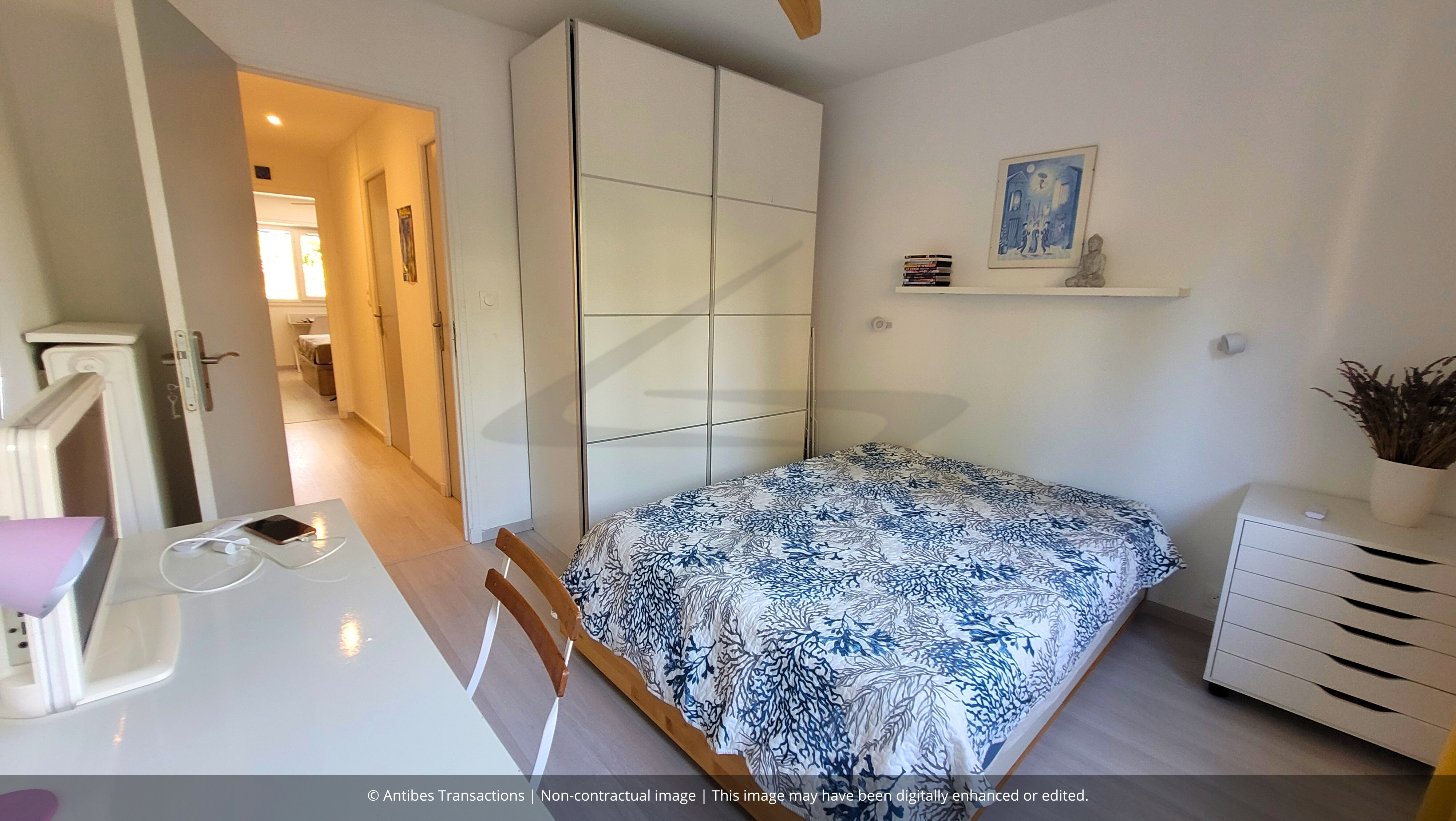 View of the second bedroom