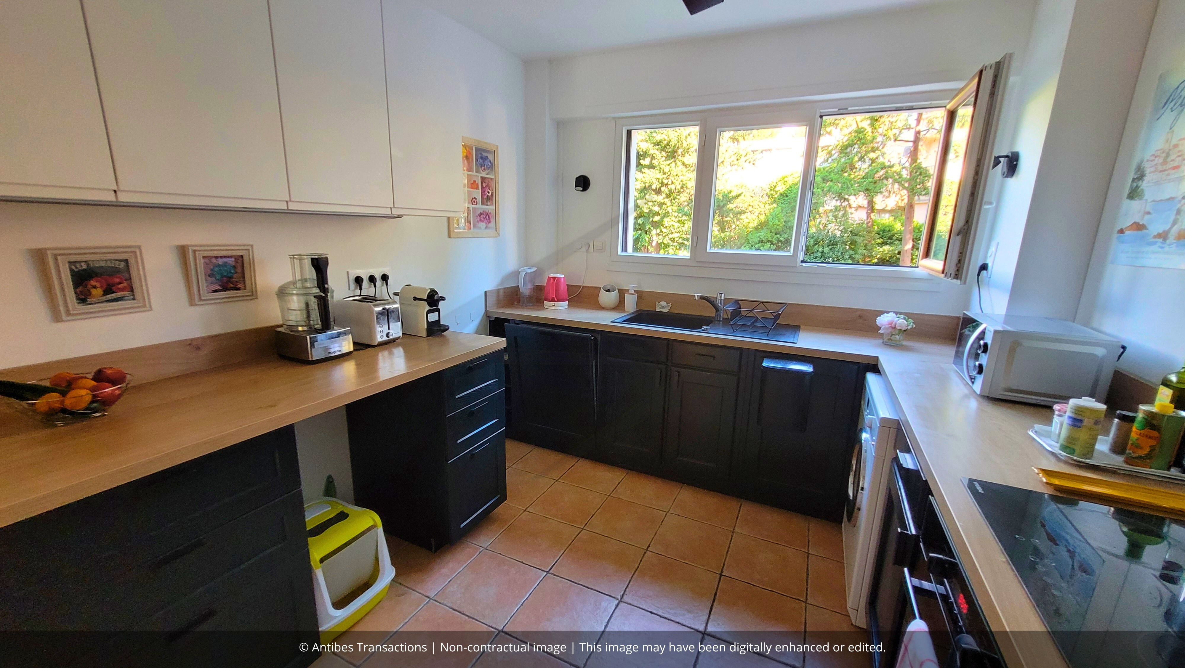 View of the kitchen