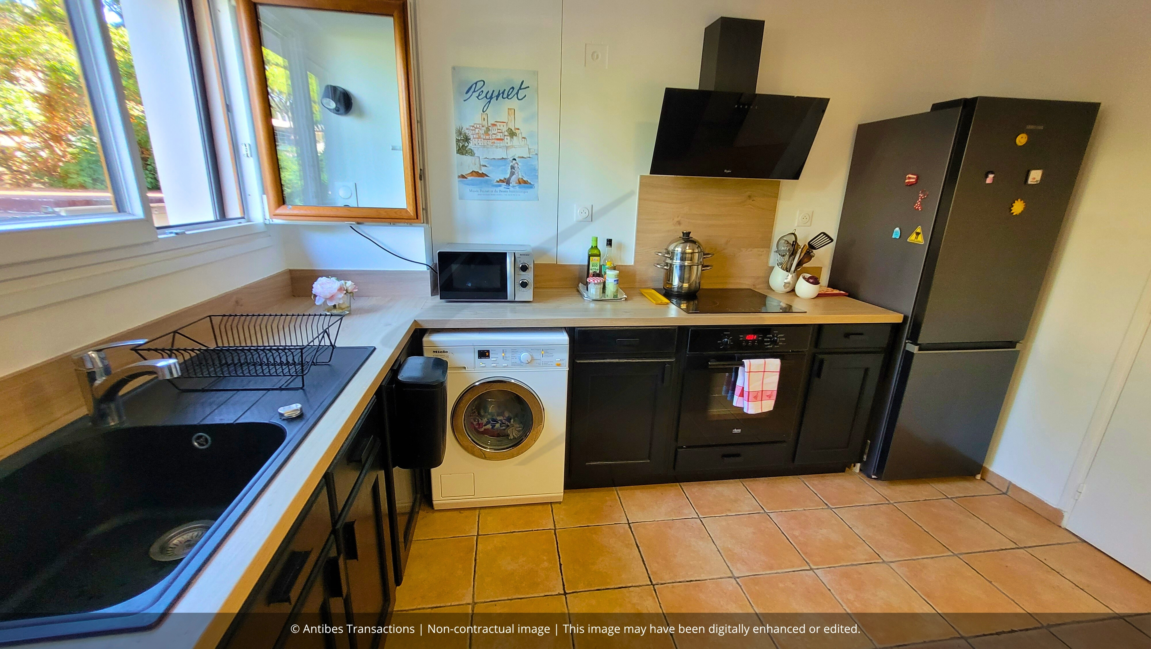 View of the kitchen