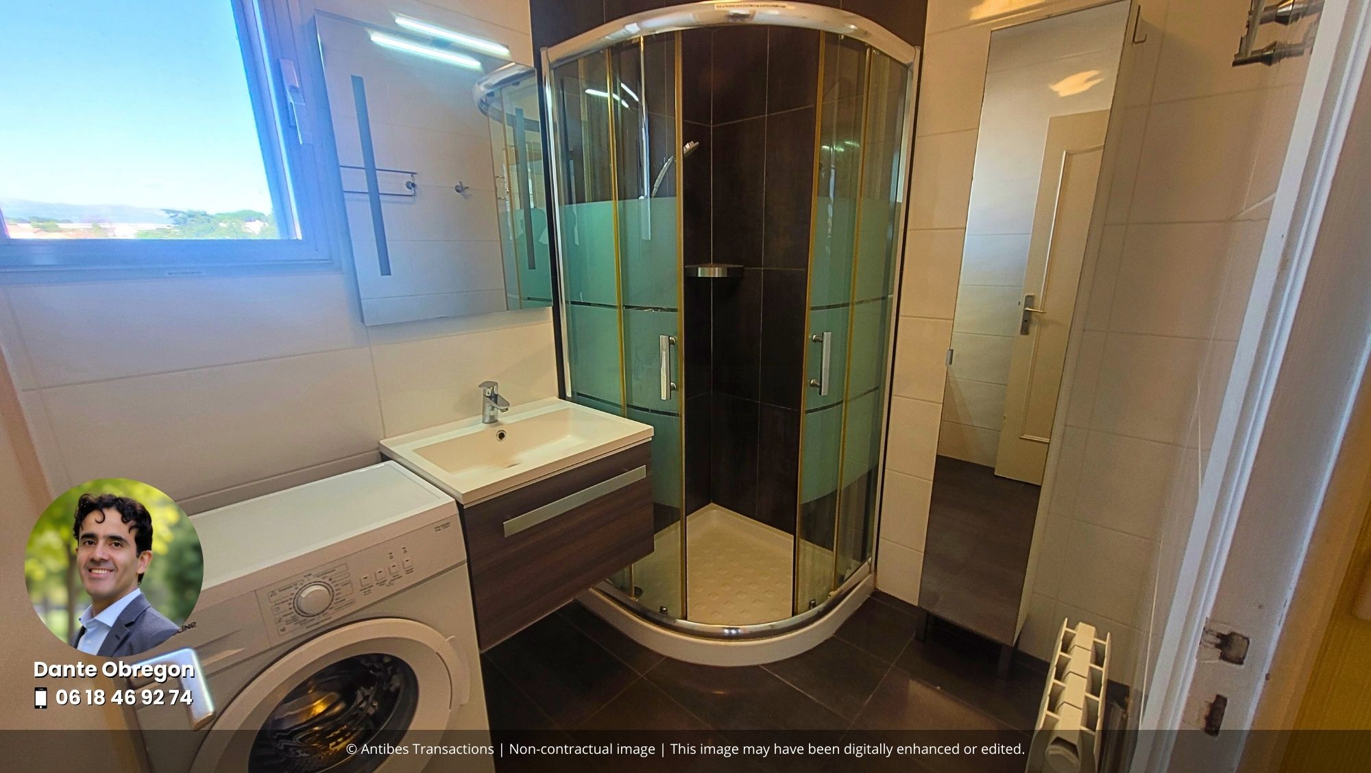 View of the shower room