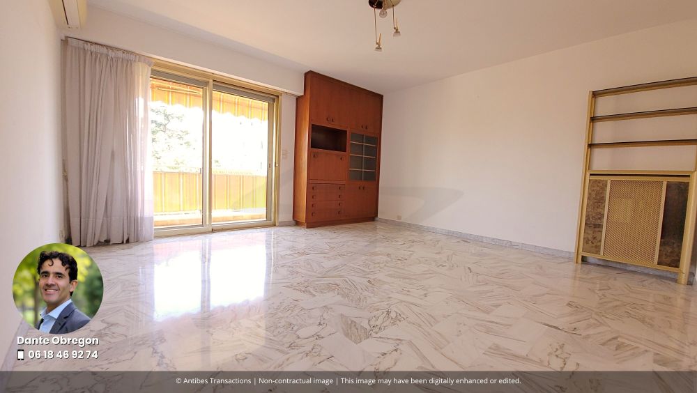 View of the living/dining room