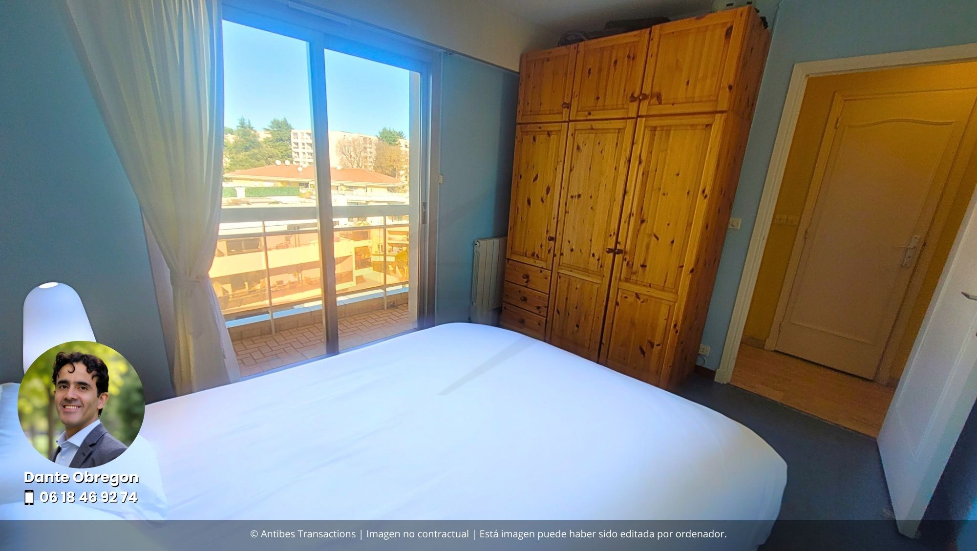 Vista del dormitorio