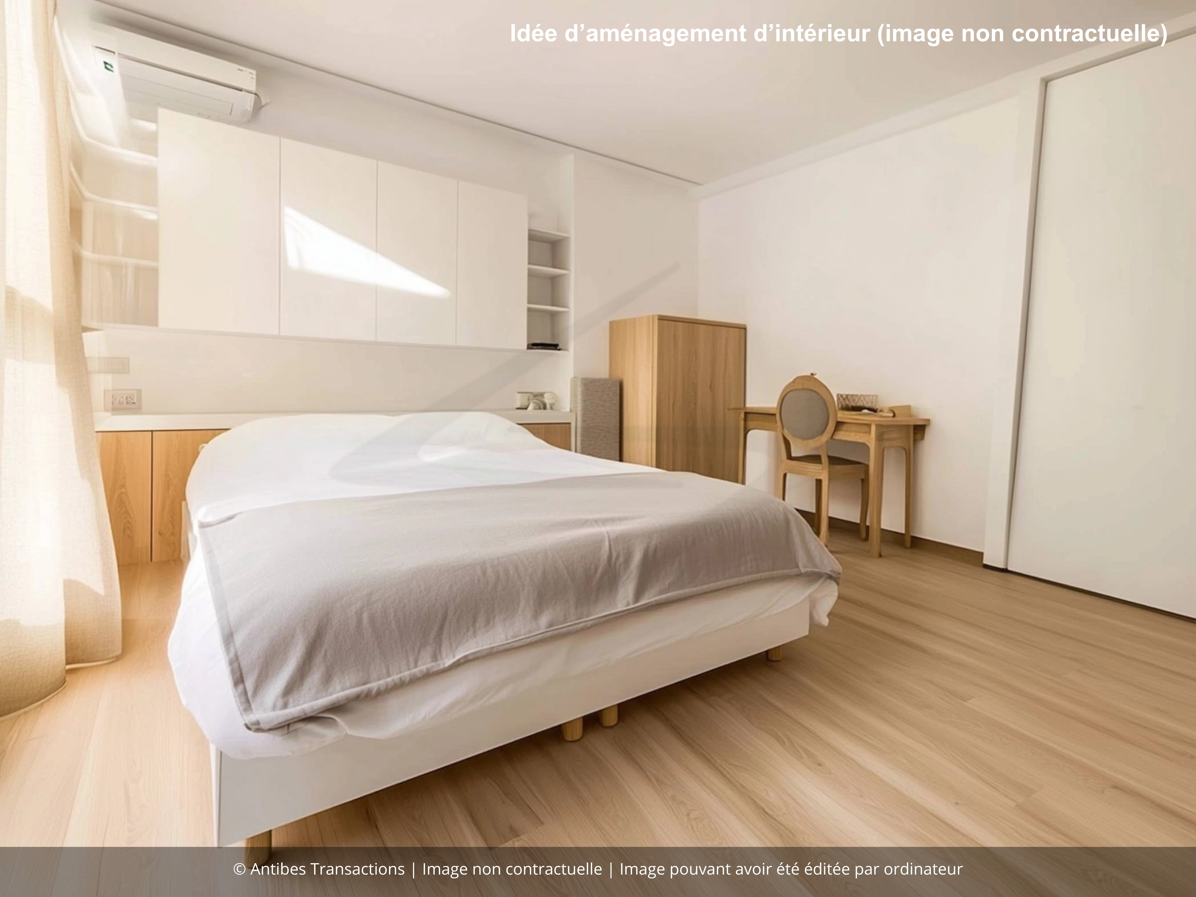 Idée d’aménagement d’intérieur de la chambre numéro 3, image non contractuelle