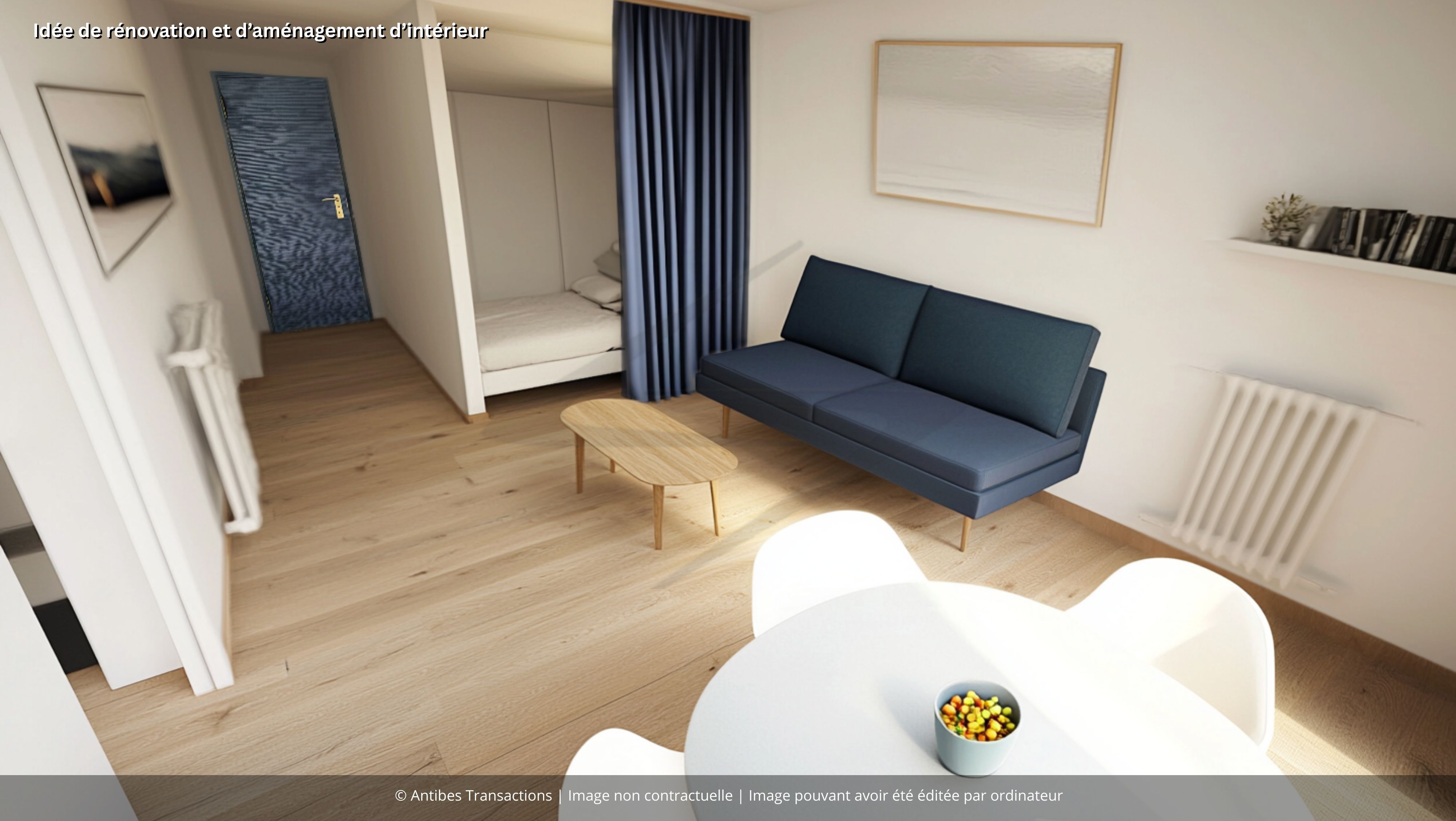 Idée de rénovation et d’aménagement d’intérieur du studio