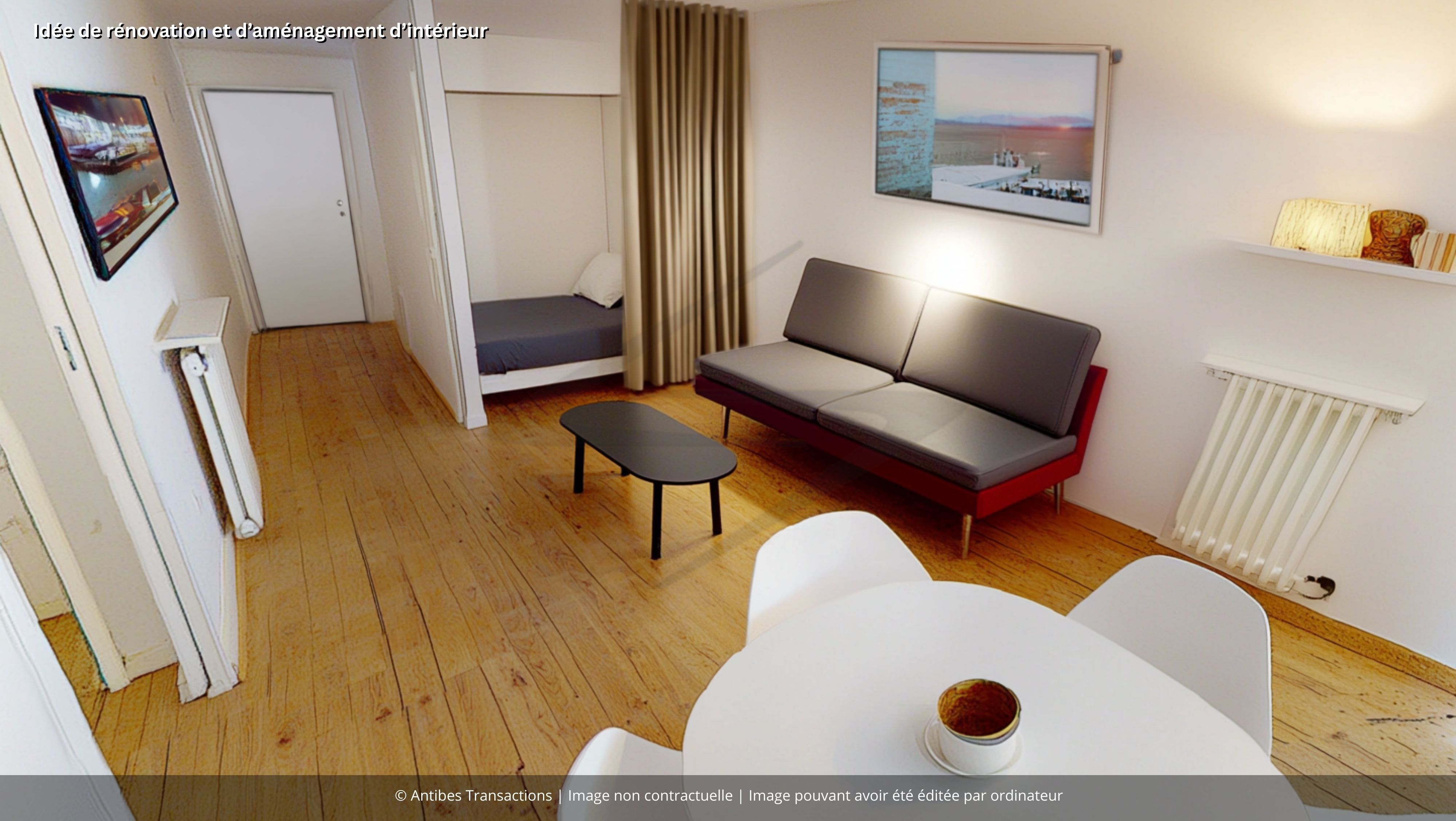 Idée de rénovation et d’aménagement d’intérieur du studio