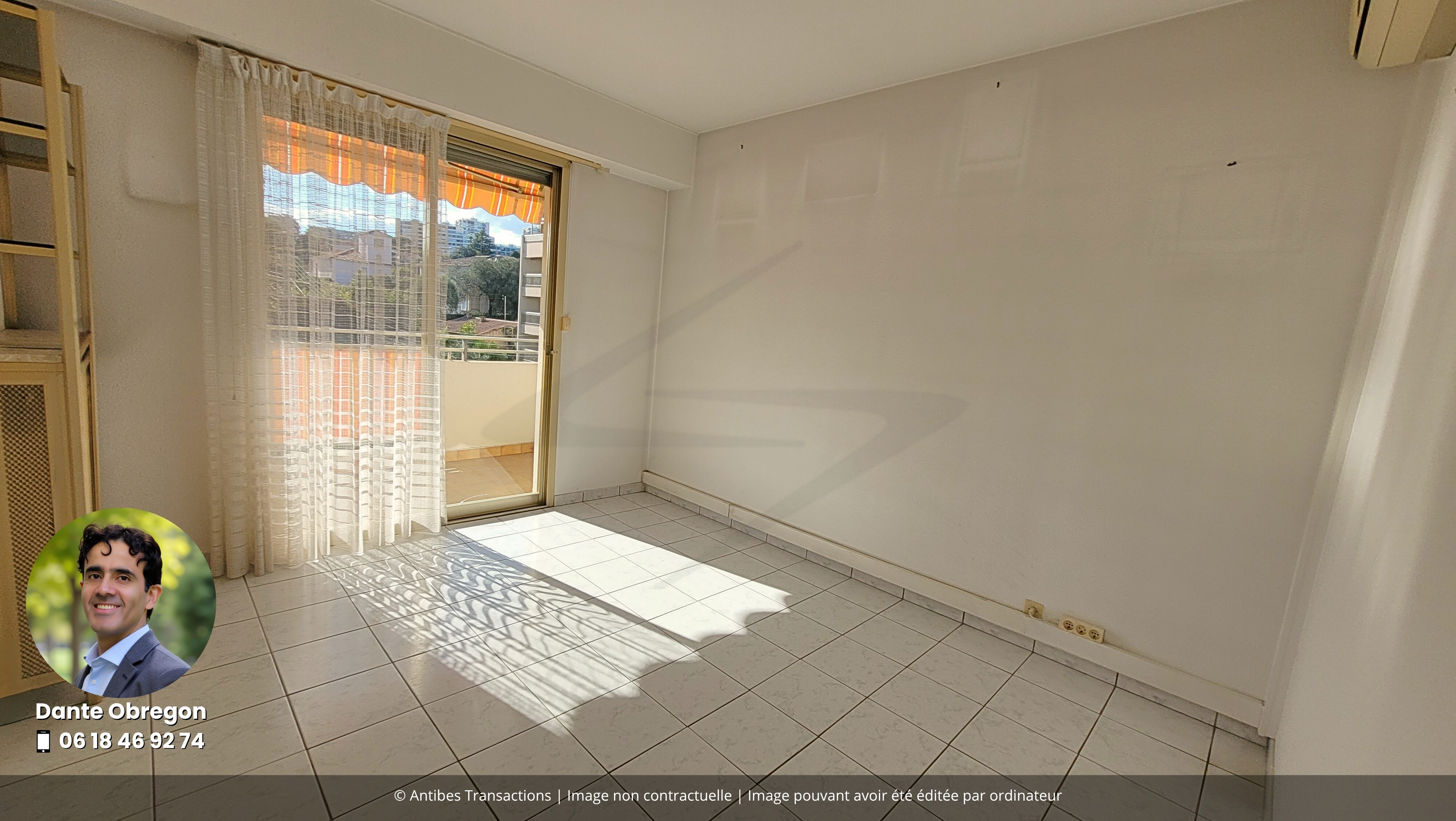 Vue d'une des 3 chambres