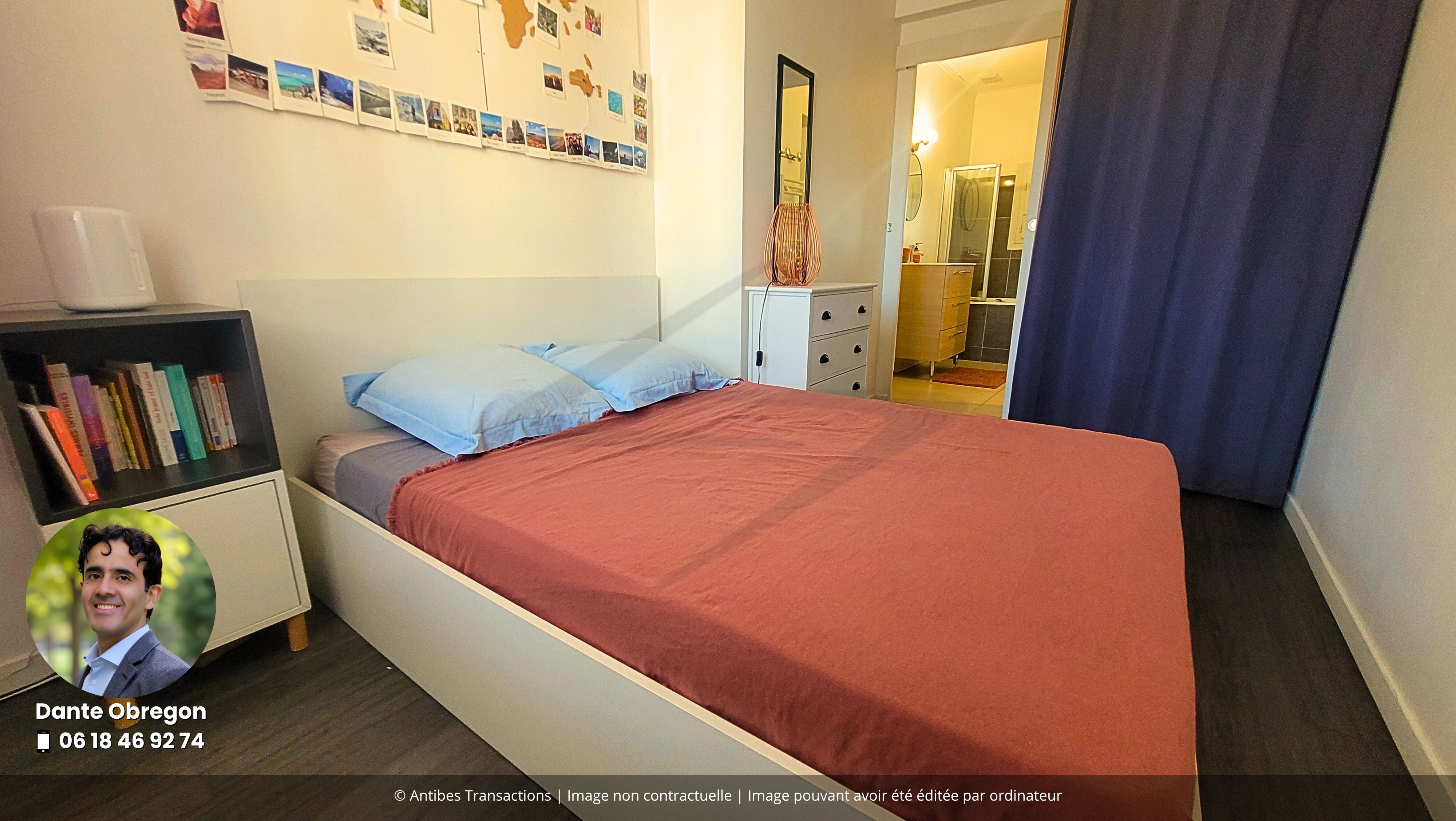 Vue d'une des chambres