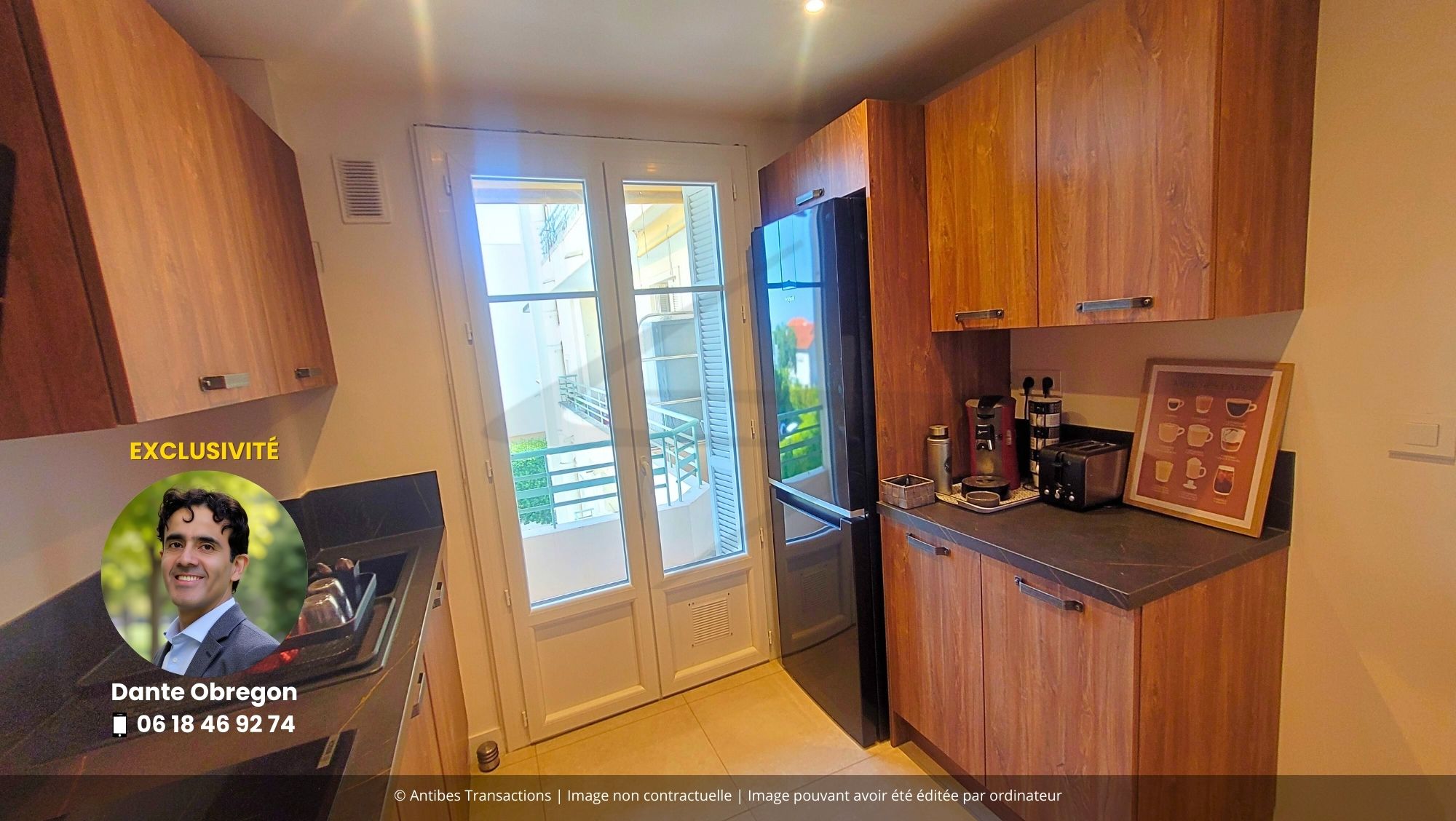 Vue de la cuisine séparée