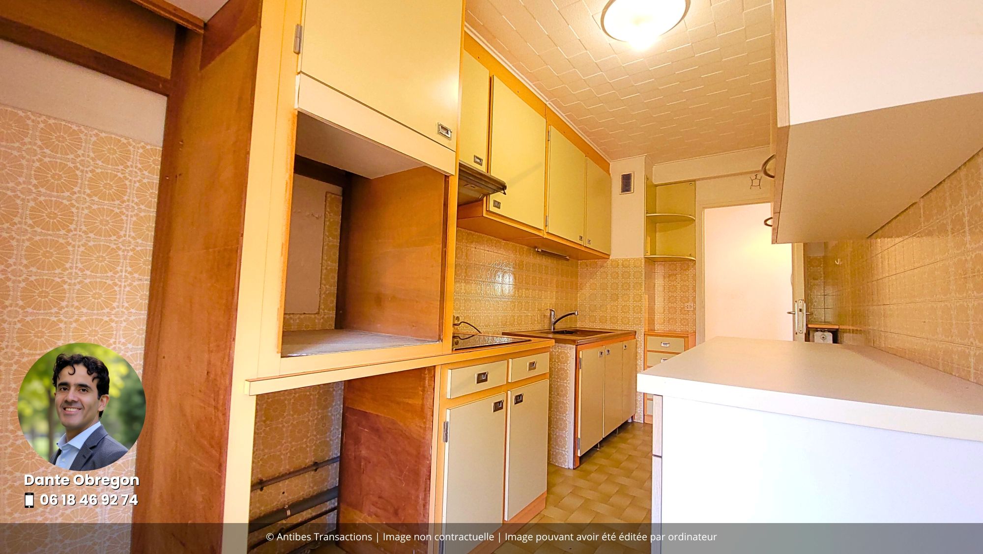 Vue de la cuisine séparée