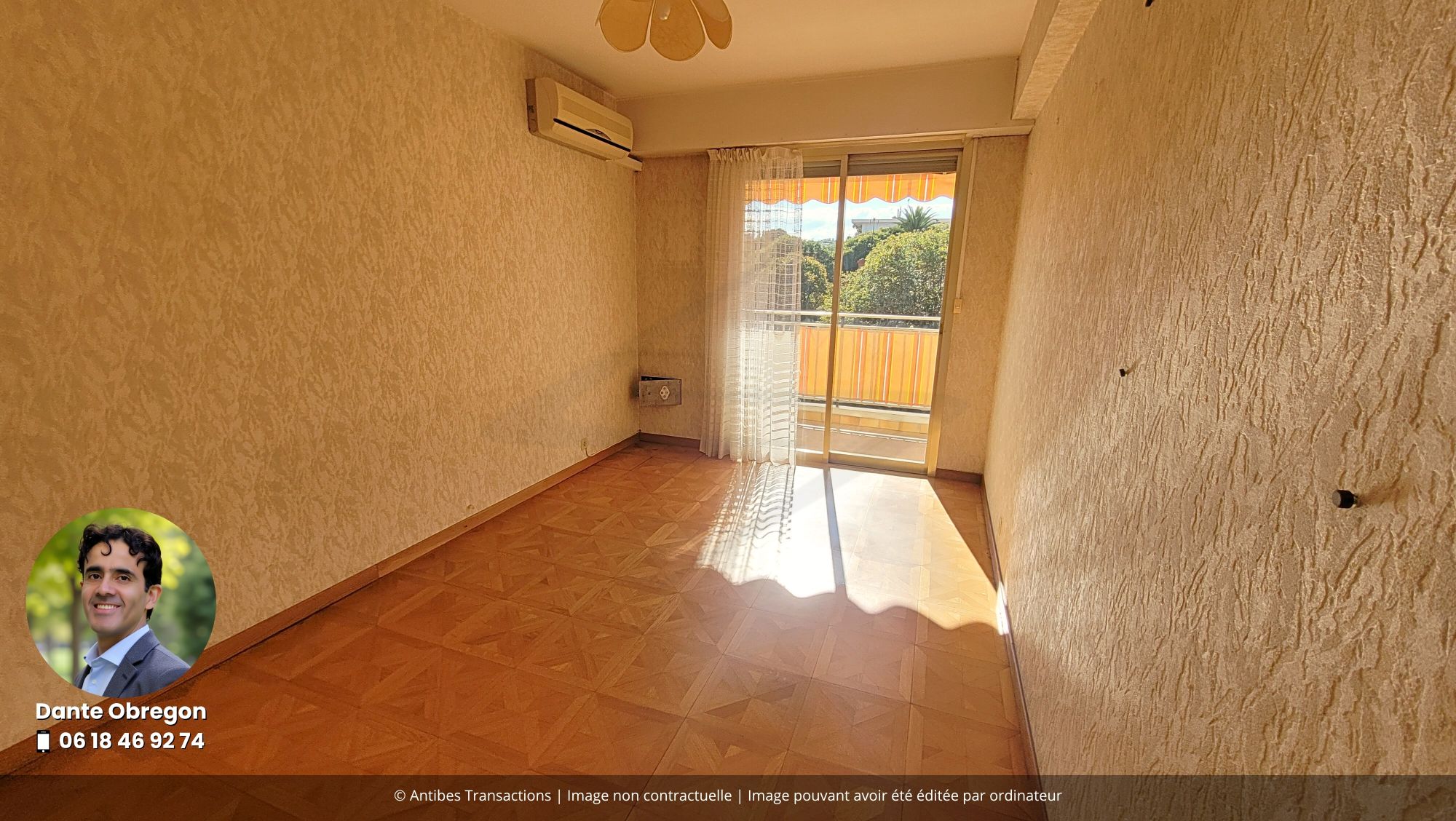 Vue d'une des 3 chambres